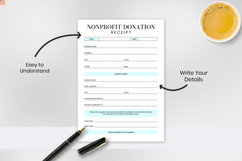 Printable Donation Receipt Template Product Image 9