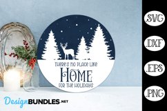 There's No Place Like Home For The Holidays SVG Product Image 1