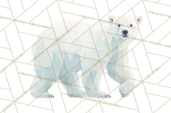 Scandinavian Christmas Clipart PNG, Nordic Pattern Christmas Product Image 4