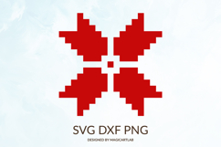 Nordic Star SVG|Star Pattern Cut File Product Image 1