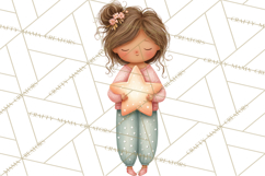 Hygge Nordic Winter Deer Rabbit Clip Art PNG Graphics Product Image 3