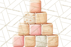 Hygge Nordic Winter Deer Rabbit Clip Art PNG Graphics Product Image 3