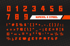 Norezo - A Futuristic Display Font Product Image 3