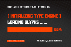 Norezo - A Futuristic Display Font Product Image 4