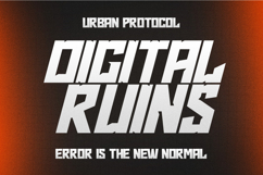 Norezo - A Futuristic Display Font Product Image 9