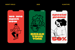 Nority - Inktrap Bold Font Product Image 7