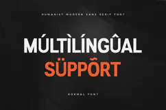 Normal - Humanist Modern Sans Serif Font Product Image 12