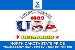 North Dakota State Pride Graphic Design Product Image 1