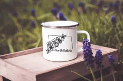 north dakota svg