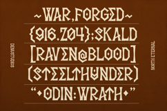 North Eternal | Runic Display Font Product Image 2