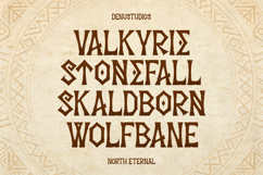 North Eternal | Runic Display Font Product Image 3
