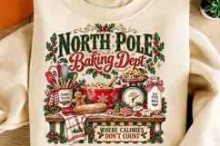 North Pole Baking Dept PNG | Where Calories Don’t Count Png Product Image 2