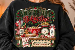 North Pole Baking Dept PNG | Where Calories Don’t Count Png Product Image 4