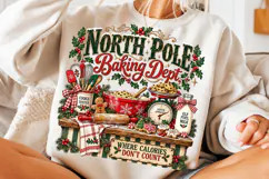 North Pole Baking Dept PNG | Where Calories Don’t Count Png Product Image 5