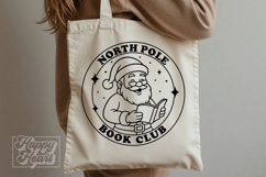 All Booked For Christmas SVG PNG - Christmas Book Lover Girl Product Image 9