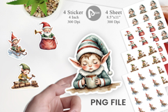 North Pole Elves Sticker Product Image 1