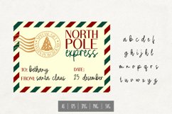 North Pole Express Gift Tag Stickers Christmas Product Image 2