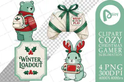 North Pole Handheld Gaming Heroes Sublimation Product Image 1