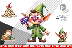 North Pole Mailroom Mayhem Clipart Product Image 1