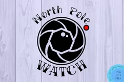 North Pole Watch Svg Christmas Svg Christmas Ornament Svg Product Image 2