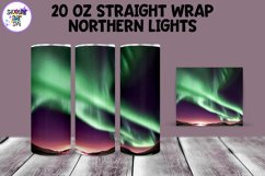 Northern Lights Sublimation Tumbler Wrap Bundle Product Image 12