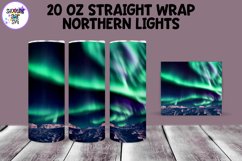 Northern Lights Sublimation Tumbler Wrap Bundle Product Image 13