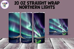 Northern Lights Sublimation Tumbler Wrap Bundle Product Image 6