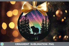 GorgeousNorthern Lights Ornament design.