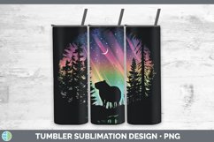 GorgeousNorthern Lights Tumbler design.