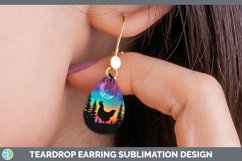 GorgeousNorthern Lights Teardrop Earrings design.
