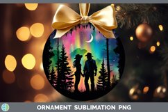 GorgeousNorthern Lights Ornament design.