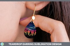 GorgeousNorthern Lights Teardrop Earrings design.