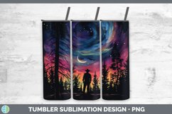 GorgeousNorthern Lights Tumbler design.
