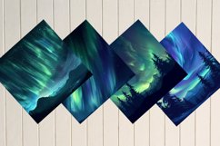 Northern Lights Digital Paper Bundle Product Image 6