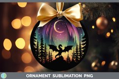 GorgeousNorthern Lights Ornament design.