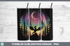 GorgeousNorthern Lights Tumbler design.
