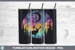 GorgeousNorthern Lights Tumbler design.