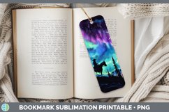 GorgeousNorthern Lights Bookmark design.