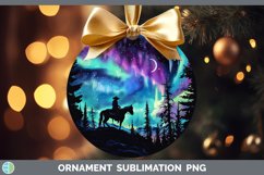 GorgeousNorthern Lights Ornament design.
