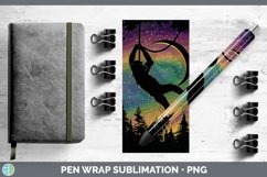 GorgeousNorthern Lights Pen Wrap design.