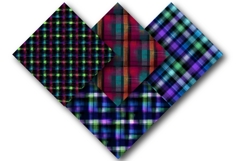 Northern Lights Plaid Patterns Product Image 2