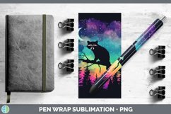 GorgeousNorthern Lights Pen Wrap design.