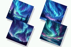 Northern Lights Digital Paper Bundle Product Image 5