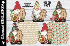 Northpole Gnomes Love Gingerbread-Christmas Sublimations Product Image 1