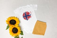 National Sublimation Art- Backgrounds Bundle. Norway Product Image 3