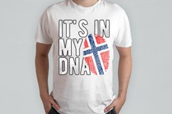 It&#039;s in my DNA Norway Flag Fingerprint PNG Sublimation Product Image 2