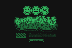 Urban Graffiti Street Style T-shirt Design Bundle Product Image 3