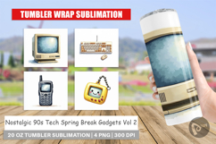 90s Tech &amp; Gadgets Tumbler Product Image 1