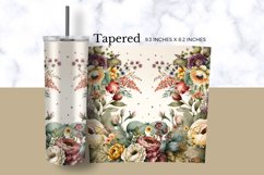 Nostalgic Blooms Tumbler Wrap Product Image 3