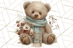 Vintage Christmas Clipart, Gingerbread Elf Digital Art Product Image 5